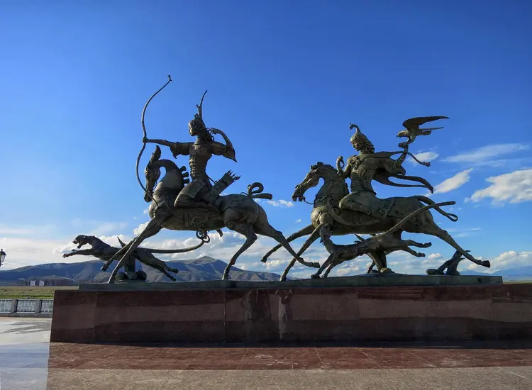 Скульптура "Царская охота"